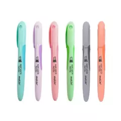 MARCADOR PASTEL BLISTER 2 UNIDADES - MOLIN (OPÇÕES DE CORES) - comprar online