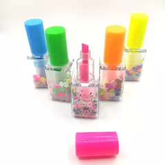 Mini Marca Texto Caneta Esmalte Divertido - Papelaria Fofa - comprar online