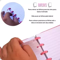 Caderno de discos - Preto A5 - Prisma Papelaria Criativa