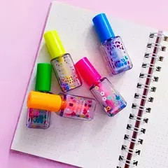 Mini Marca Texto Caneta Esmalte Divertido - Papelaria Fofa