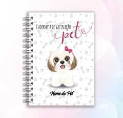 Caderneta Pet - Shih-tzu - comprar online