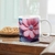 Caneca Branca - Flores 3D - loja online