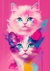 Poster - Pink cat