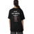 Camiseta Oversized Personalizada com logo, foto, frase - COSTAS