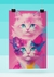 Poster - Pink cat - comprar online