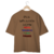 Camiseta Oversized Personalizada com logo, foto, frase - COSTAS -  várias cores.