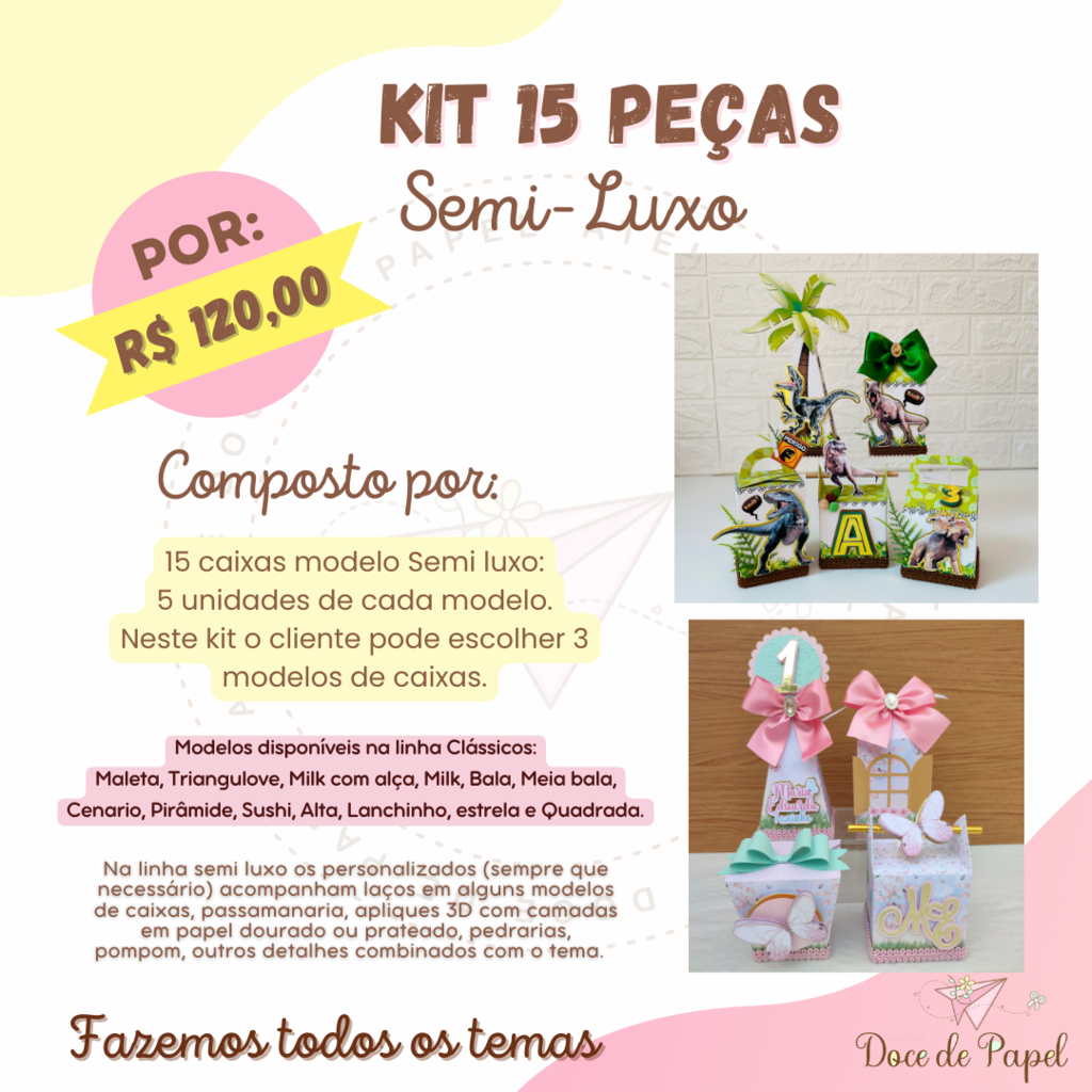 Kit 30 Jogos da Velha Personalizado 15 x 15 Cm Divertido!