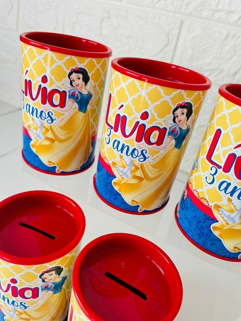 Jogo de Tabuleiro Branca de Neve Personalizados