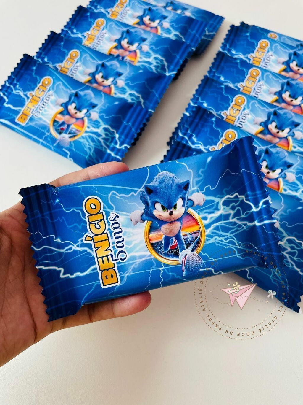 10 Jogo de tabuleiro personalizado SUPER MÁRIO + SONIC