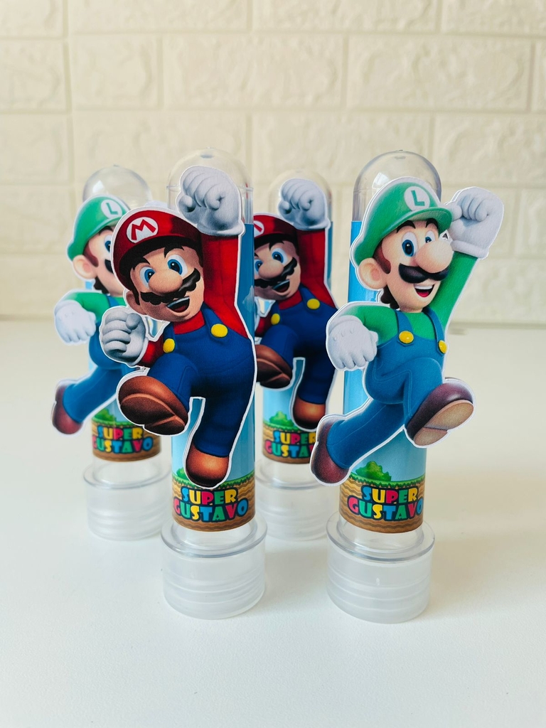 Jogo de Tabuleiro Super Mario Bros Personalizado