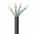 Cable UTP 1m Cat5e - Color Negro Exterior