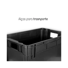 CAIXA MULTIUSO FECHADA 60 LITROS BLACK - comprar online