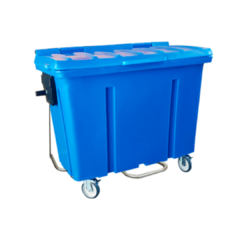 CONTAINER DE LIXO 500 LITROS COM PEDAL