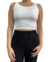 Regata Cropped Essencial 2.4 Branca