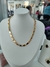 Choker riviera cravejada zircônia inspiração alta joalheria, dourado - comprar online