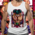 CAMISETA REGATA 100% ALGODÃO - ONE PIECE - ZORO