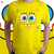 CAMISETA 100% ALGODÃO - BOB ESPONJA