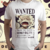 CAMISETA 100% ALGODÃO - WANTED LUFFY