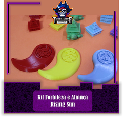 kit de Fortalezas e Tokens de Aliança - Rising Sun na internet