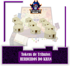 Tokens de Tributos - Herdeiros do Khan - comprar online