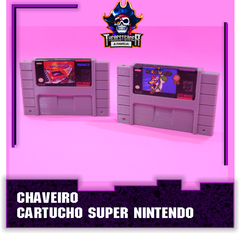 Chaveiro Cartucho Fita Super Nintendo - comprar online