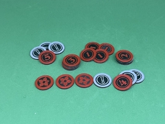 Kit de tokens do jogo Stranger Things - Mundo Invertido - comprar online