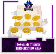 Tokens de Tributos - Herdeiros do Khan na internet