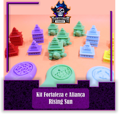 kit de Fortalezas e Tokens de Aliança - Rising Sun - comprar online