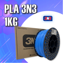 Filamento PLA - Azul Celeste - 3N3 - 1.75mm - 1Kg