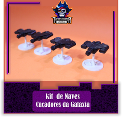 Kit Naves Caçadores da Galáxia