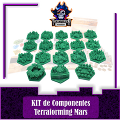 KIT DE COMPONENTES - TERRAFORMING MARS BIG BOX - Dobrão 3D 