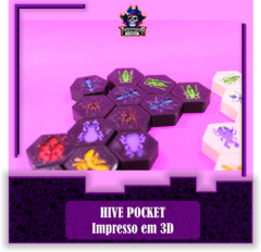 Hive Pocket impresso em 3D na internet