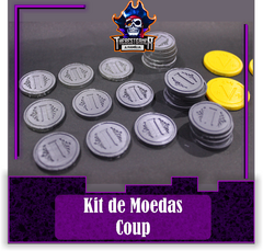 Kit de Moedas Coup - Idênticas ao jogo - comprar online