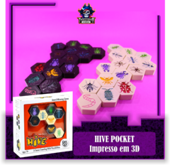 Hive Pocket impresso em 3D