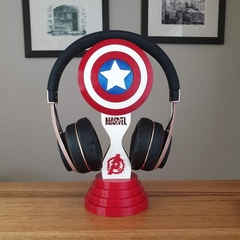 Suporte para headset / Headphone Gamer Capitão America