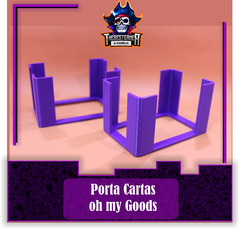 Suporte para Cartas Oh my Goods - Dobrão 3D 