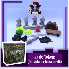 Kit Senhor dos Anéis - Jornadas na terra média jogo Base