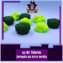 Kit Senhor dos Anéis - Jornadas na terra média jogo Base na internet