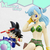 Figura De Bulma + Goku Dx Dragon Ball Girl