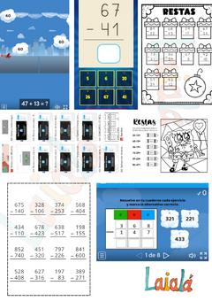 Pack RESTAS CON DIFICULTAD (1er ciclo) - comprar online