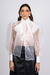 Camisa de Organza Cristal - LUDIMILA HERINGER