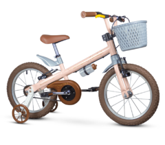 Bicicleta Aro 16 Nathor Mini Antonella Rosa