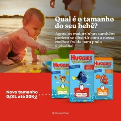 Fralda Huggies Praia e Piscina Little Swimmers G-XG C/10 Un. na internet