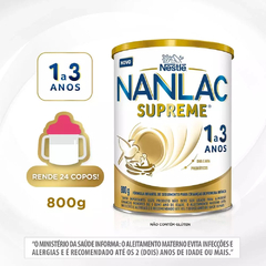 Fórmula Infantil Nanlac Supreme 800Gr. - Fraldaria Kinderbaby.com