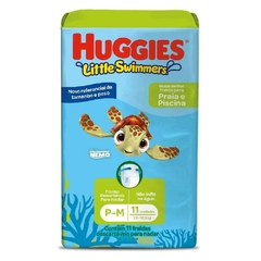 Fralda Huggies Praia e Piscina Little Swimmers P-M C/ 11 Un.