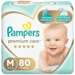 Fralda Pampers Premium Care M C/80 Un.