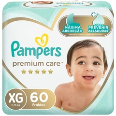 Fralda Pampers Premium Care XG C/60 Un.