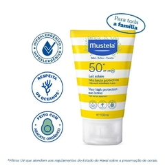 Protetor Solar Infantil Mustela Fps 50 100ml