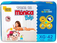 Fralda Turma da Mônica XG C/42 Un.