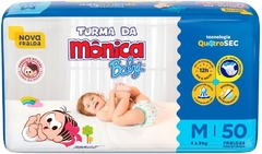 Fralda Turma da Mônica M C/50 Un.